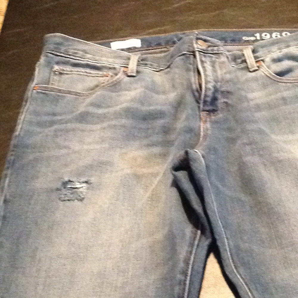 GAP 1969 denim jeans, 31r, sexy boyfriend